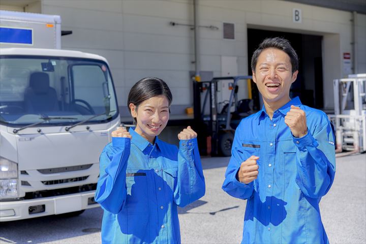 《神戸市中央区》週払いOK・4ｔ車での各種配送ドライバー！（Web面接OK・稼げるお仕事多数あり）