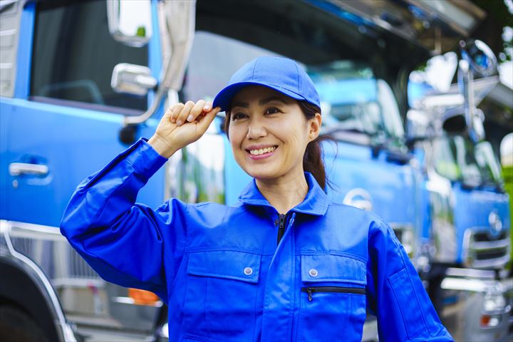 《恵那市》週払いOK・大型車での食品配送ドライバー！（週休2日・大型未経験相談可）