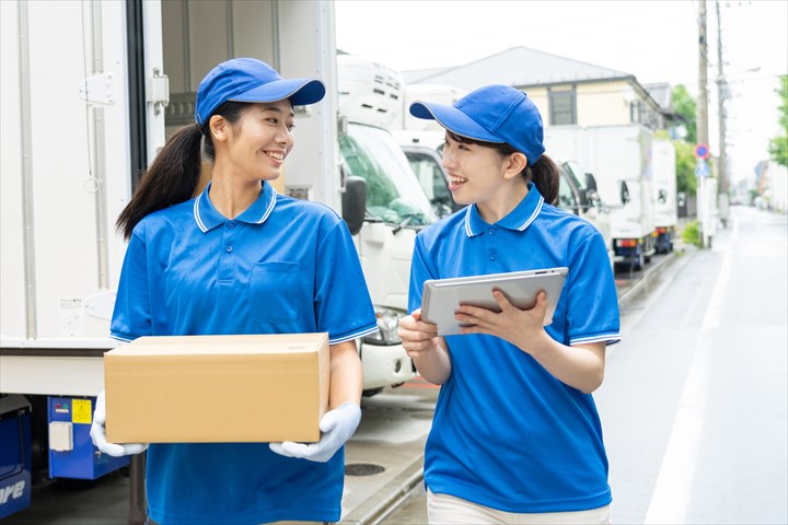 《大田区》週払いOK・2ｔショート車での洋菓子材料の店舗配送ドライバー！（高収入・AT限定OK）