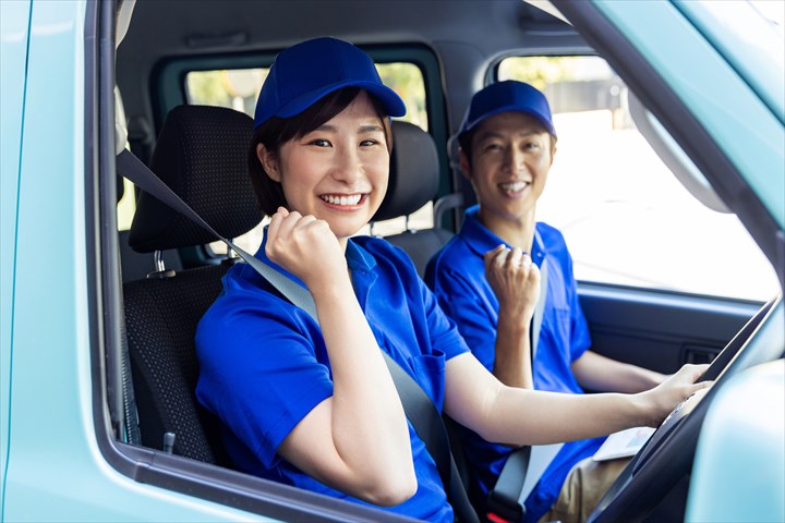 《岐阜市》週払いOK・ハイエースでのスタッフの送迎及び配布物の配送ドライバー！（AT限定OK・週3日～OK）